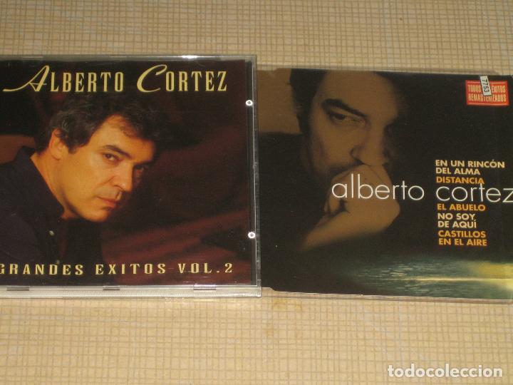 CDs de m&uacute;sica: ALBERTO CORTES - LOTE DE DOS CDS - Foto 1