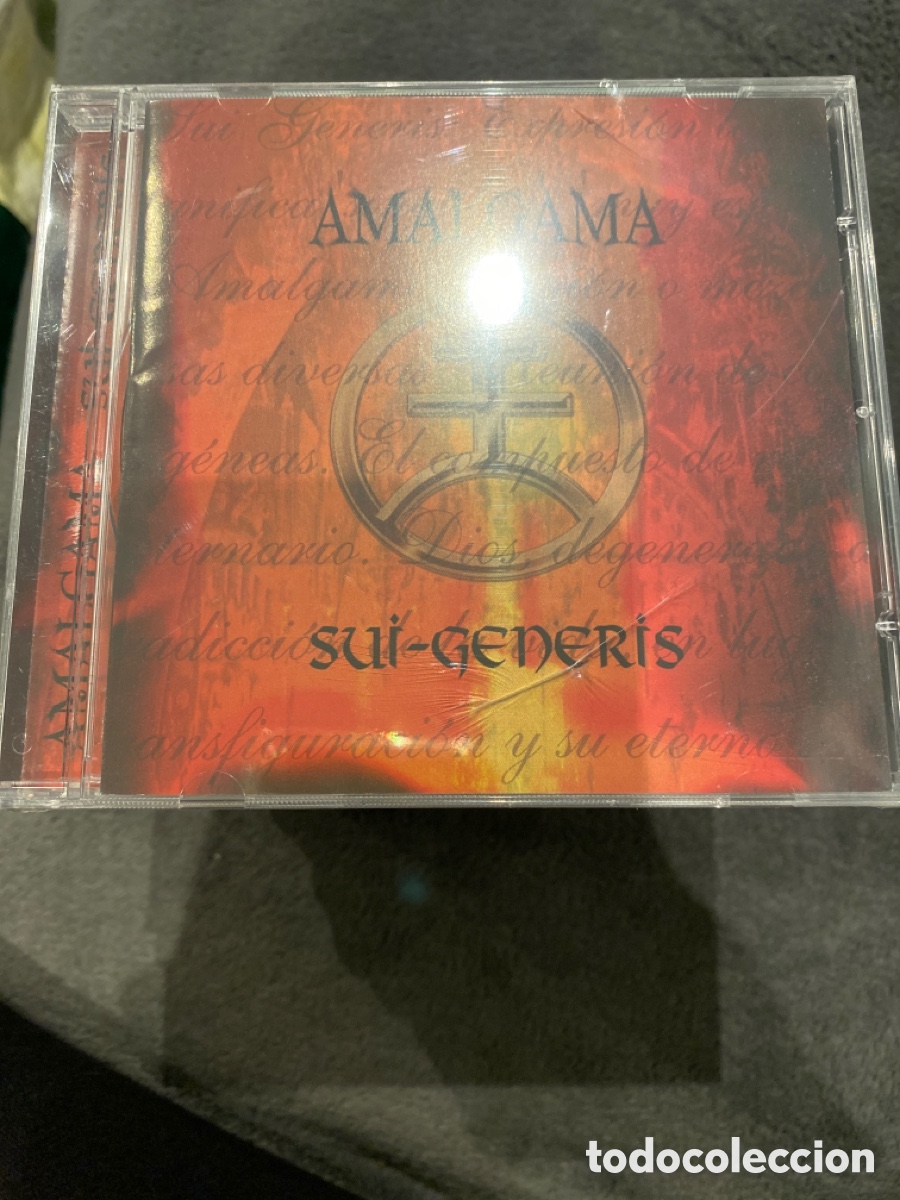 CDs de m&uacute;sica: AMALGAMA - SUI GENERIS CD ALBUM PRECINTADO - Foto 1