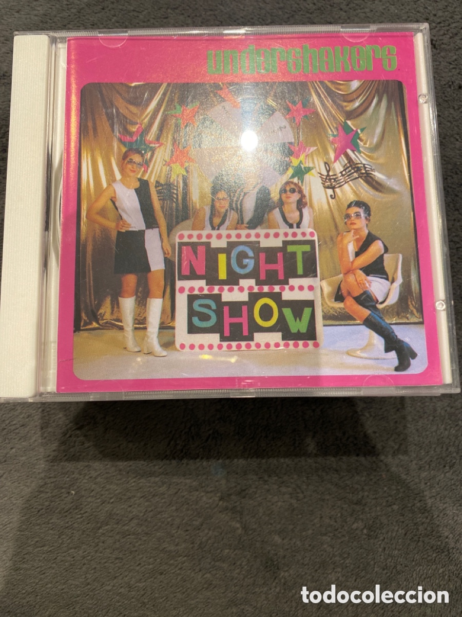 CDs de m&uacute;sica: UNDERSHAKERS - NIGHT SHOW CD ALBUM - Foto 1