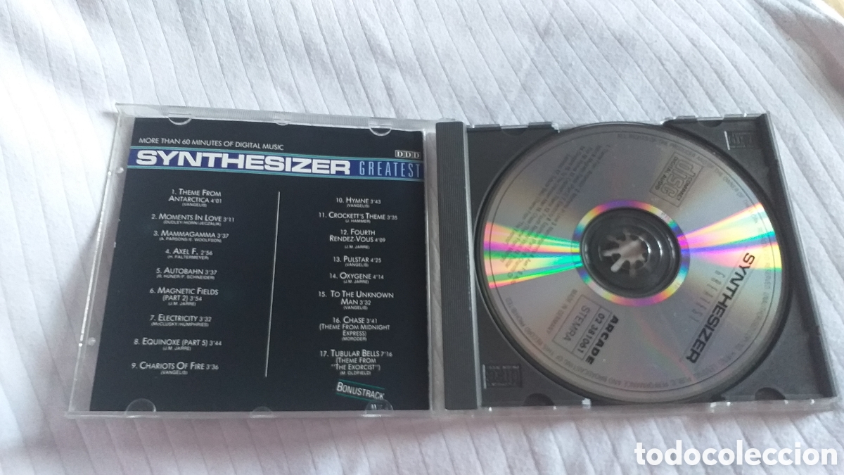 CDs de m&uacute;sica: CD SYNTHESIZER GREATEST - Foto 2