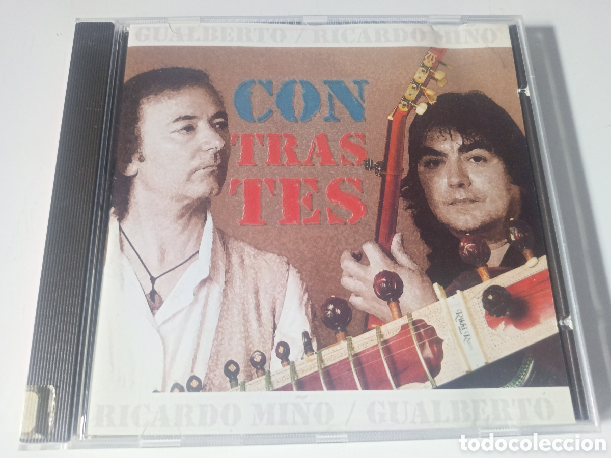 CDs de m&uacute;sica: Gualberto y Ricardo Mi&ntilde;o - Contrastes - Foto 1