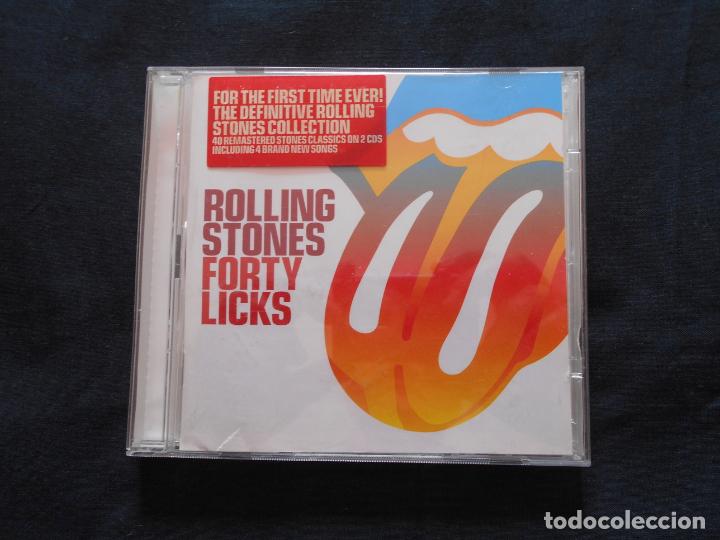 CDs de m&uacute;sica: ROLLING STONES - FORTY LICKS - DOBLE CD Y LIBRETO - Foto 1