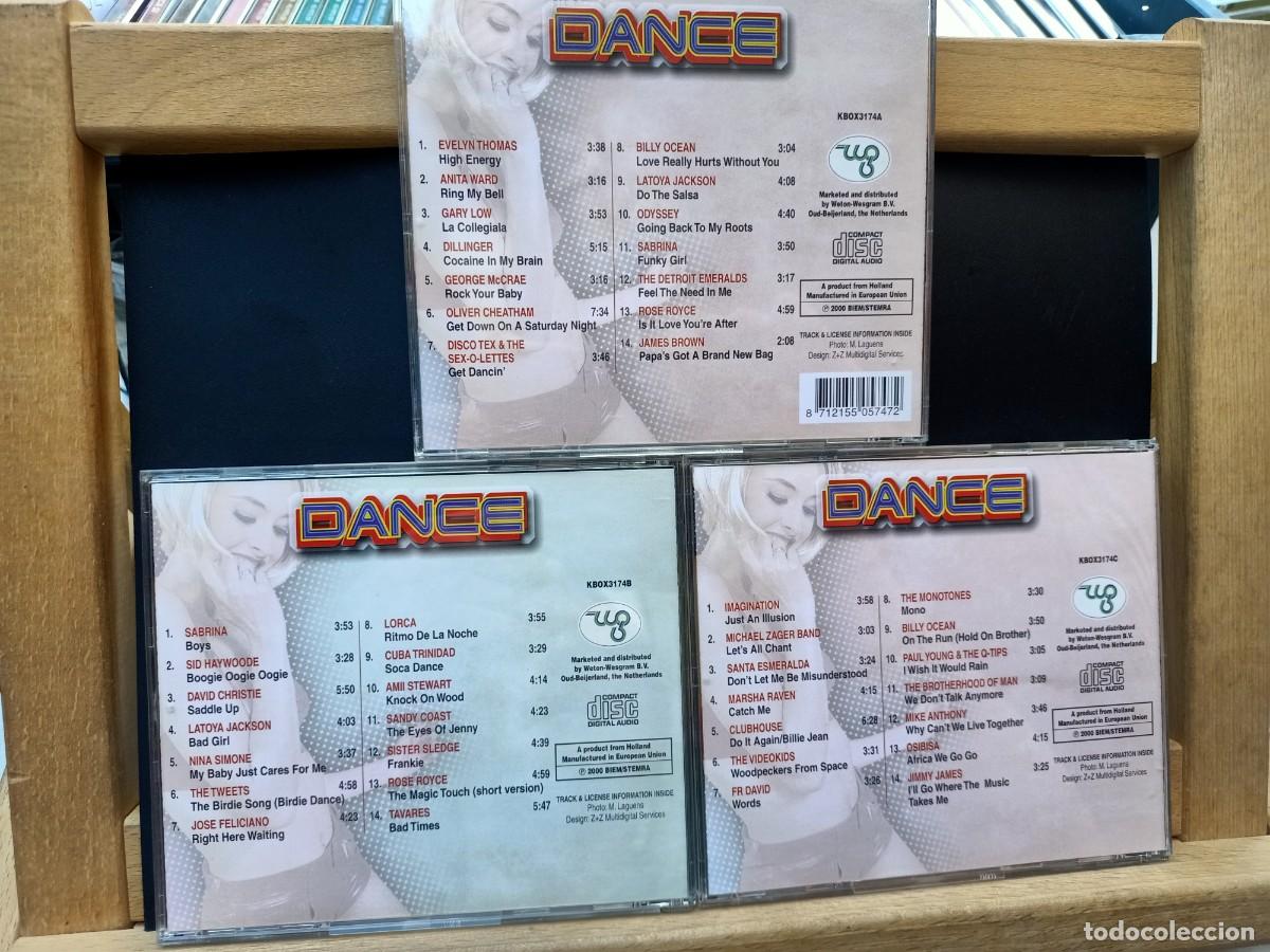 CDs de m&uacute;sica: DANCE - CD 1, CD 2 Y CD 3 - 3 CDS EN 3 ESTUCHES - 2000 - Foto 7