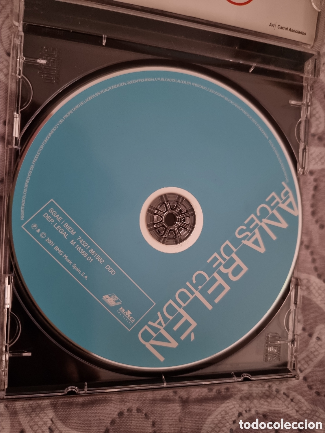 CDs de m&uacute;sica: Ana Bel&eacute;n Peces de ciudad CD 2001 - Foto 2