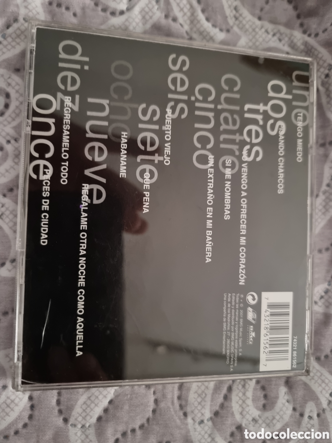 CDs de m&uacute;sica: Ana Bel&eacute;n Peces de ciudad CD 2001 - Foto 5