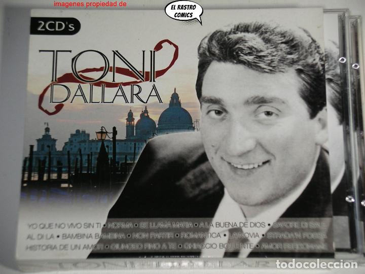 CDs de m&uacute;sica: Tony Dallara, &Eacute;xitos, box, doble, 2 CD, 2005, Chanson - Foto 1