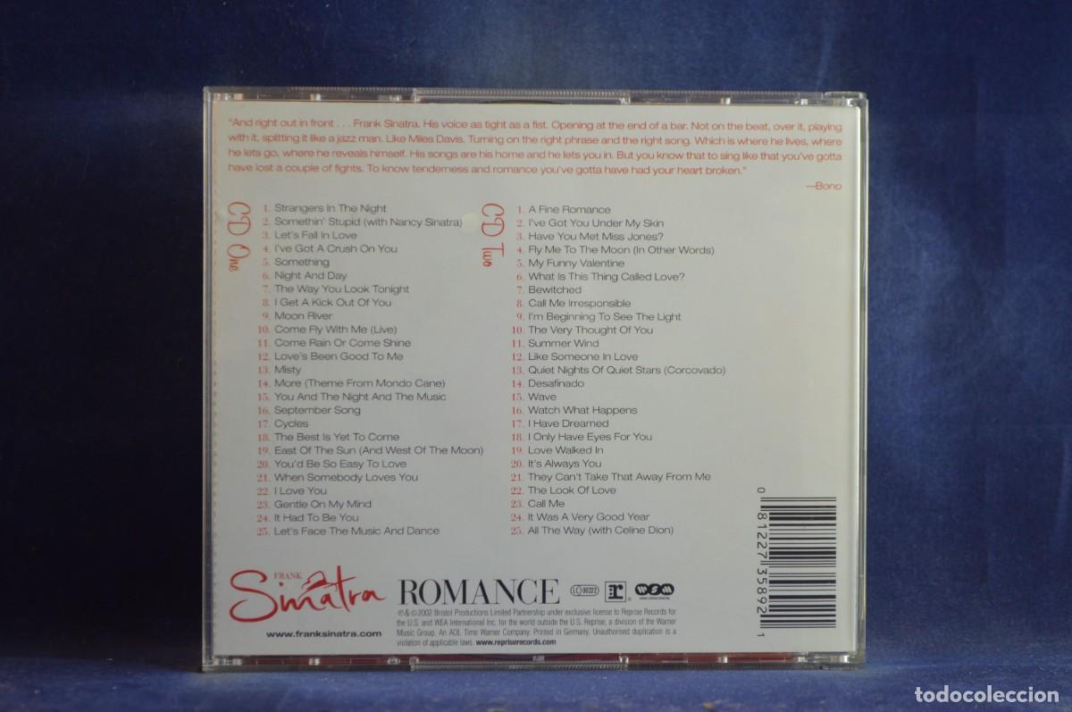 CDs de m&uacute;sica: FRANK SINATRA - ROMANCE - 2 CD - Foto 2