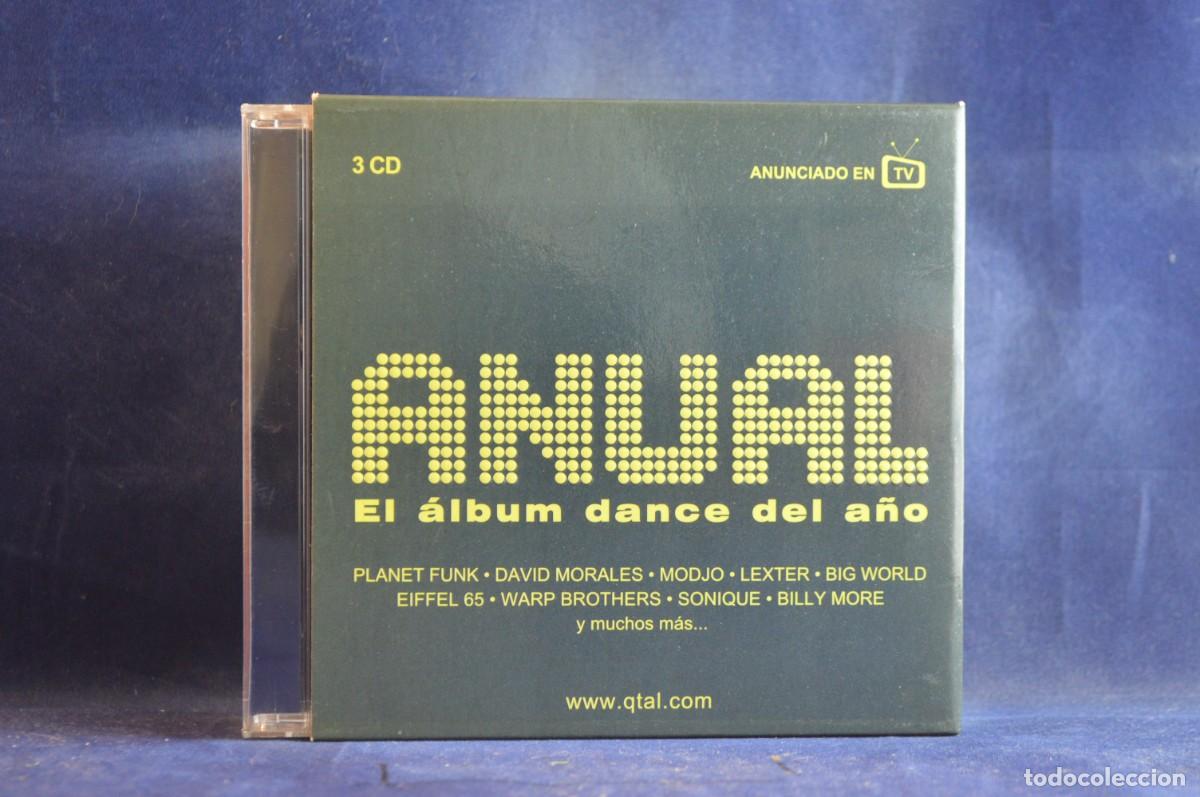 CDs de m&uacute;sica: VARIOUS - ANUAL (EL &Aacute;LBUM DANCE DEL A&Ntilde;O) - 3 CD - Foto 1