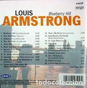 CDs de m&uacute;sica: Louis Armstrong &lrm;&ndash; Blueberry Hill - CD - Foto 2