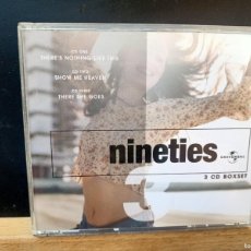 CDs de Música: NINETIES - CD1: THERE´S NOTHING LIKE THIS, CD2: SHOW ME HEAVEN, CD3: THERE SHE GOES - 3 CD - 2003
