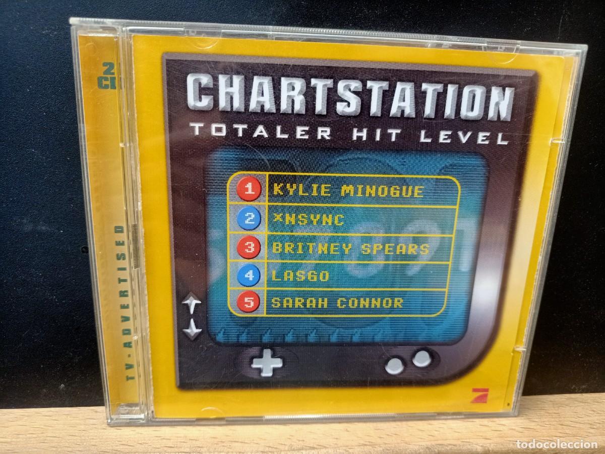CDs de m&uacute;sica: CHARTSTATION - TOTALER HIT LEVEL - ESTUCHE DOBLE CD - 2001 - Foto 1