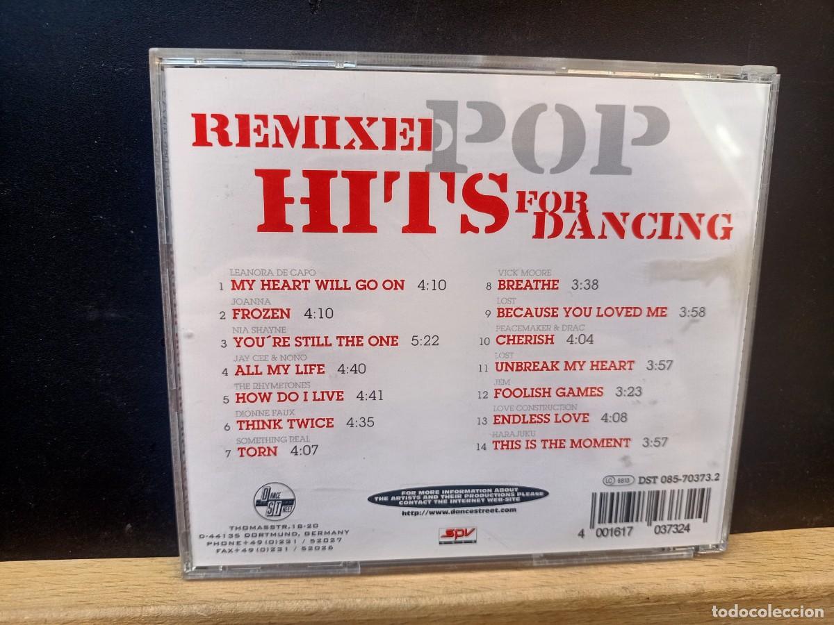 CDs de m&uacute;sica: REMIXED POP HITS FOR DANCING - Foto 1