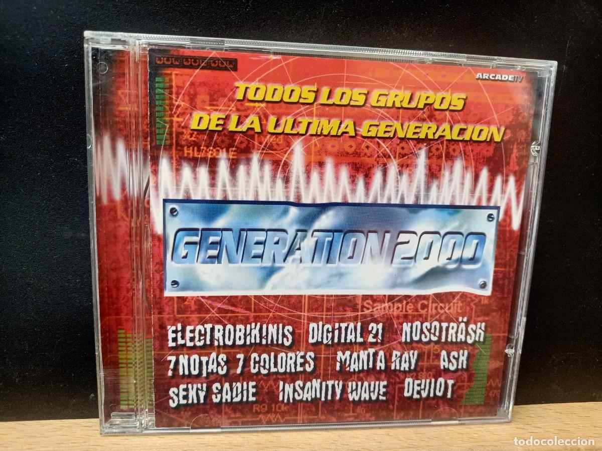 CDs de m&uacute;sica: GENERATION 2000 - TODOS LOS GRUPOS DE LA &Uacute;LTIMA GENERACI&Oacute;N - 2000 - Foto 1