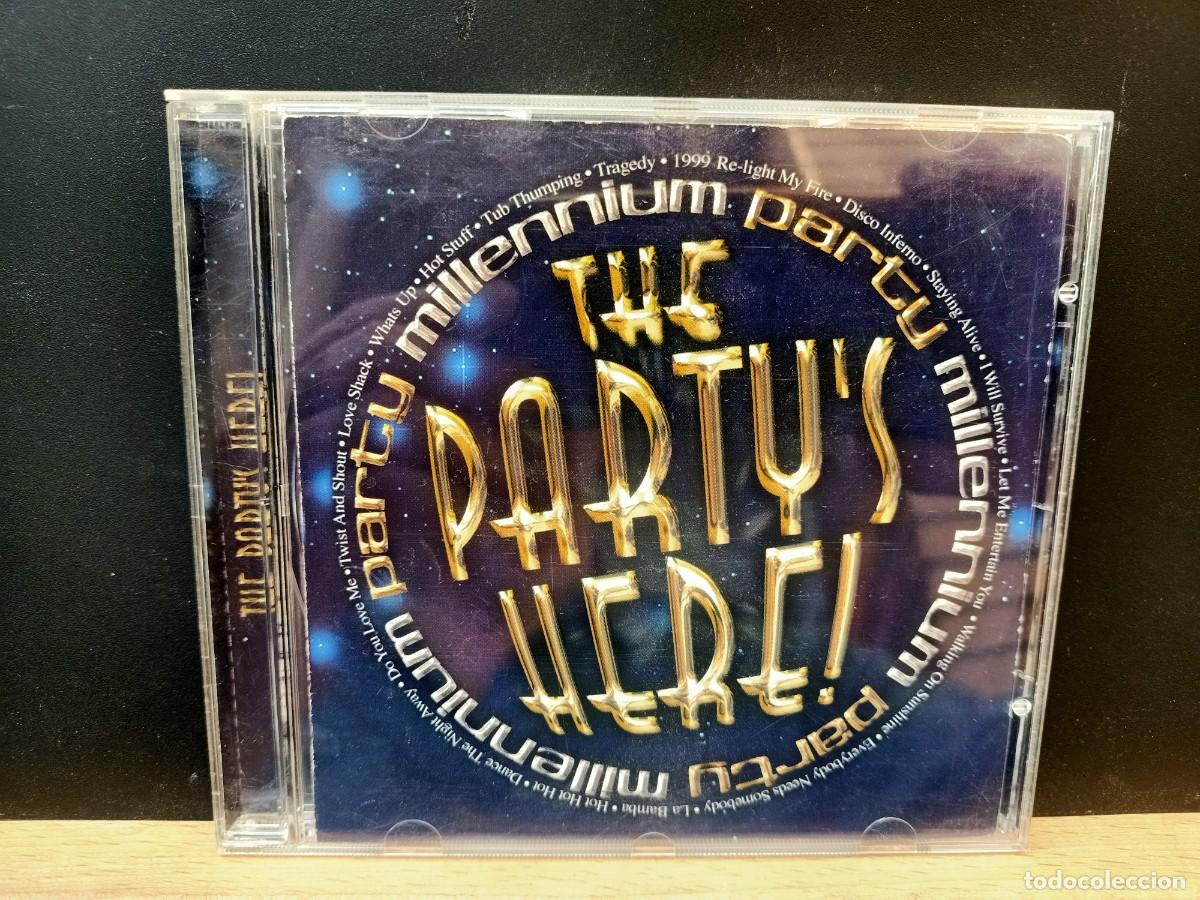 CDs de m&uacute;sica: THE PARTY&acute;S HERE - MILLENIUM PARTY - 18 TRACKS - 1998 - Foto 1