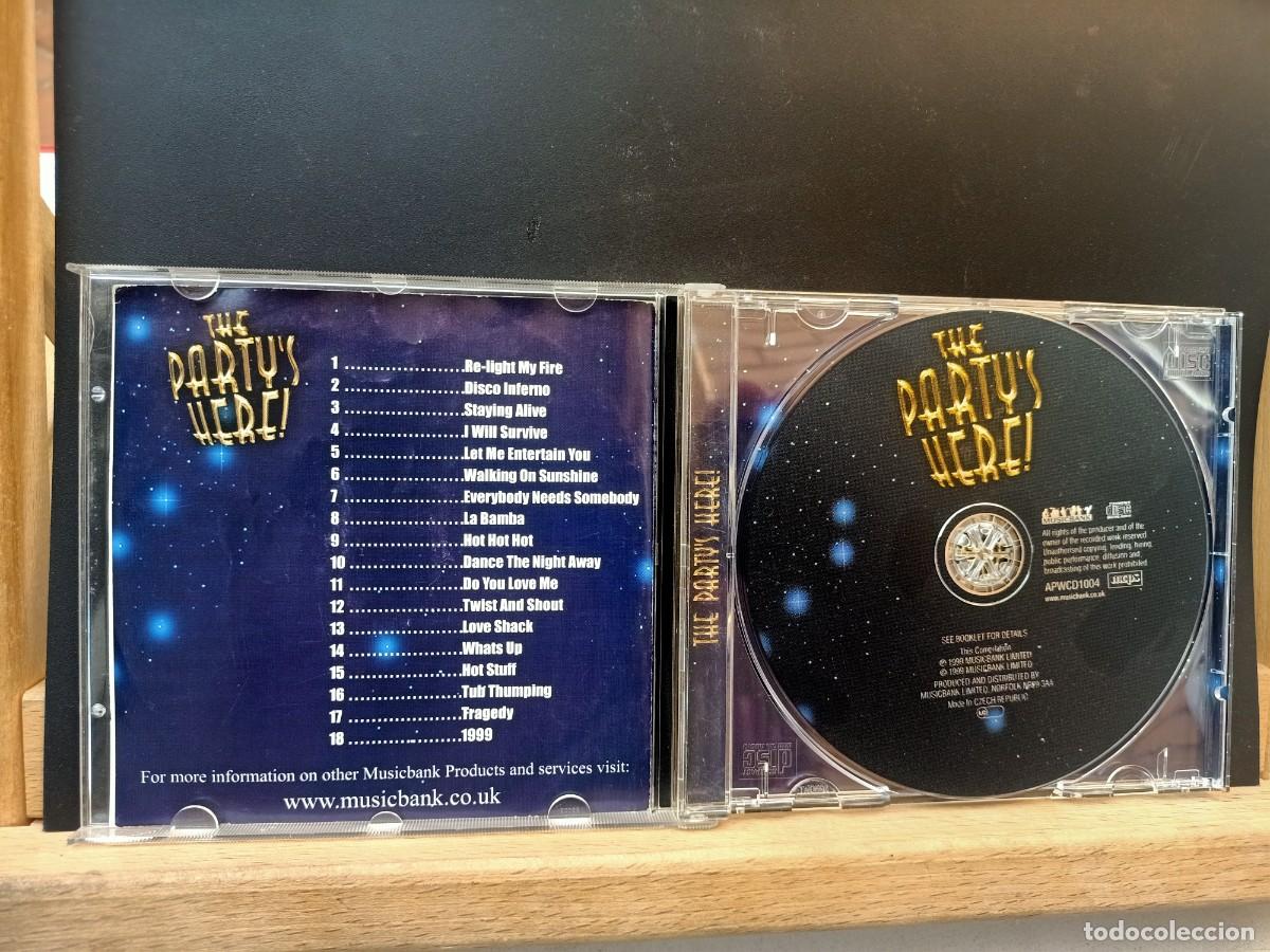 CDs de m&uacute;sica: THE PARTY&acute;S HERE - MILLENIUM PARTY - 18 TRACKS - 1998 - Foto 2