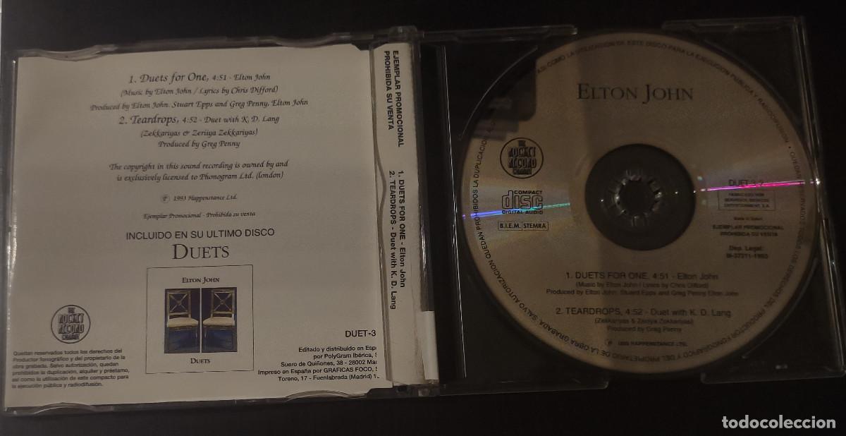 CDs de m&uacute;sica: Elton John - Duets For One - Foto 2