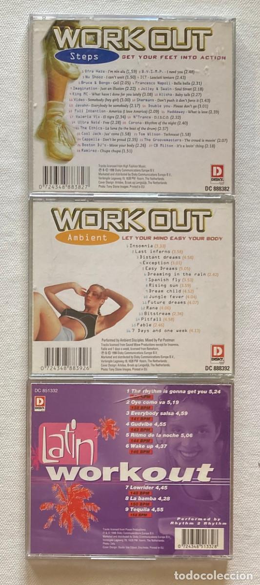 CDs de m&uacute;sica: 3 CD&acute;S WORK OUT (0492CD) - Foto 2