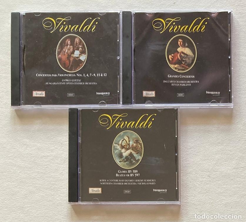 CDs de M&uacute;sica: 3 CD&acute;S VIVALDI (0493CD)