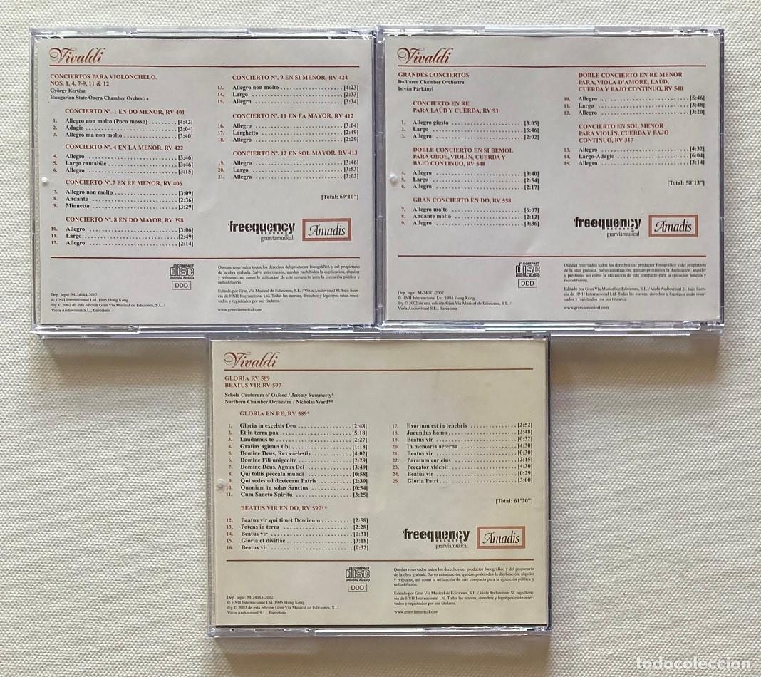 CDs de m&uacute;sica: 3 CD&acute;S VIVALDI (0493CD) - Foto 2
