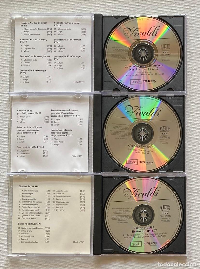 CDs de m&uacute;sica: 3 CD&acute;S VIVALDI (0493CD) - Foto 3