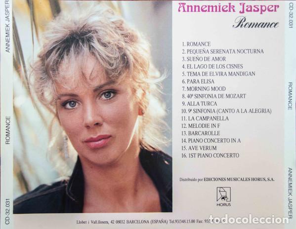 CDs de m&uacute;sica: Annemiek Jasper &ndash; Romance - Foto 2