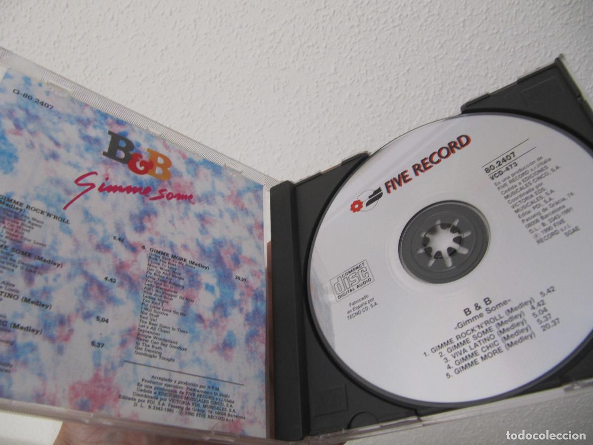 CDs de m&uacute;sica: B & B - GIMME SOME - Foto 3