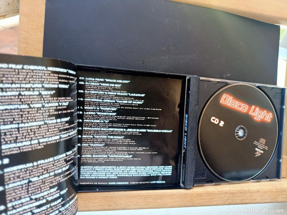 CDs de m&uacute;sica: DISCO LIGHT - ESTUCHE DOBLE CD - 2002 - Foto 3
