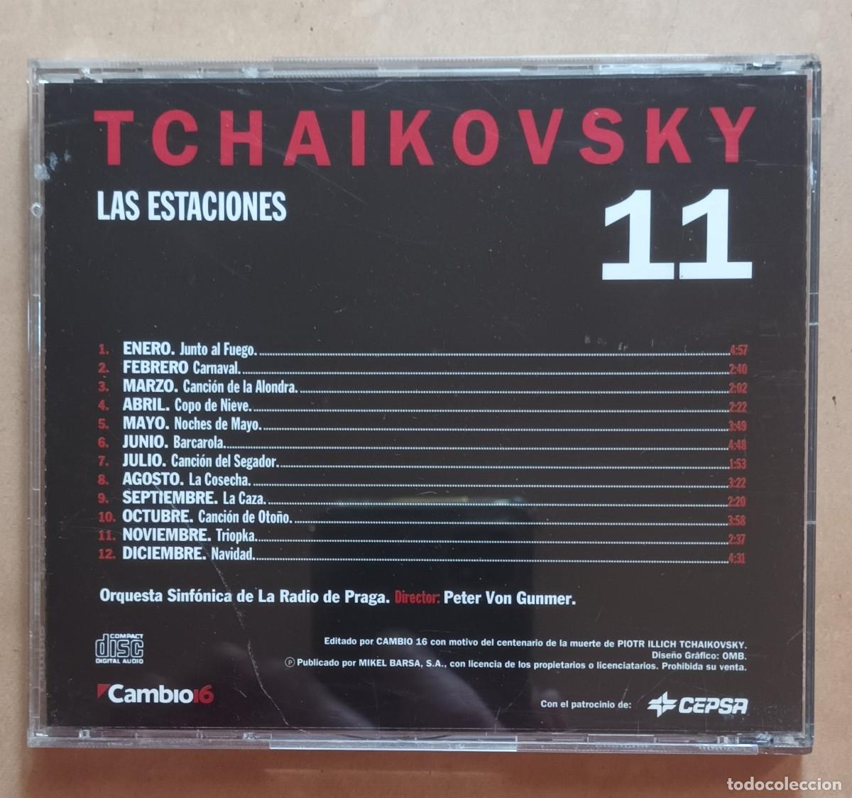 CDs de m&uacute;sica: CD - TCHAIKOVSKY (11) - LAS ESTACIONES - - Foto 2