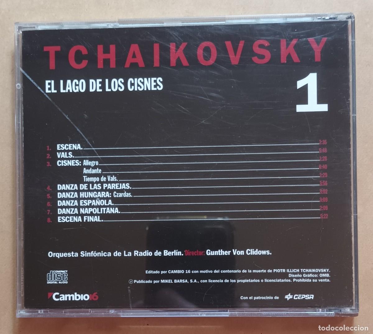 CDs de m&uacute;sica: CD - TCHAIKOVSKY (1) - EL LAGO DE LOS CISNES - - Foto 2
