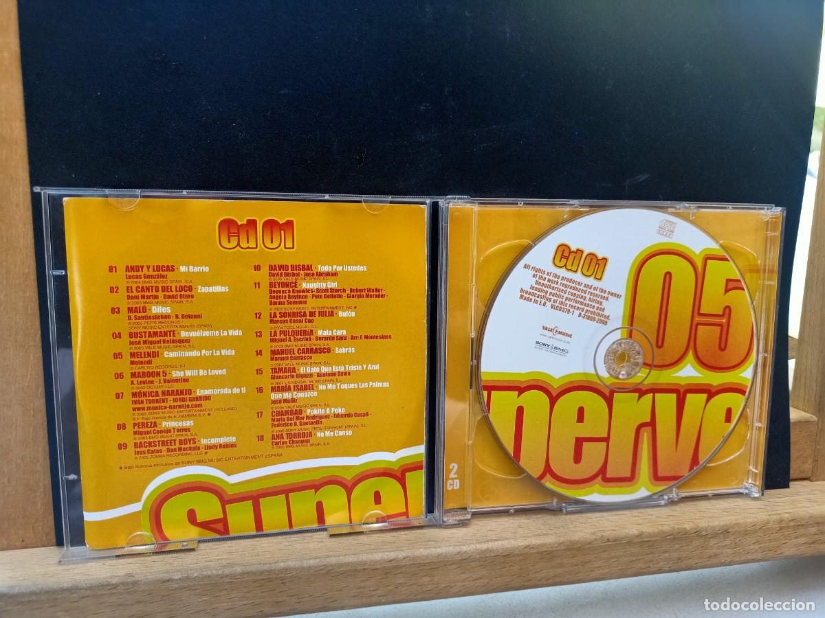 CDs de m&uacute;sica: SUPERVENTAS 05 - ESTUCHE CD DOBLE - 2005 - Foto 2