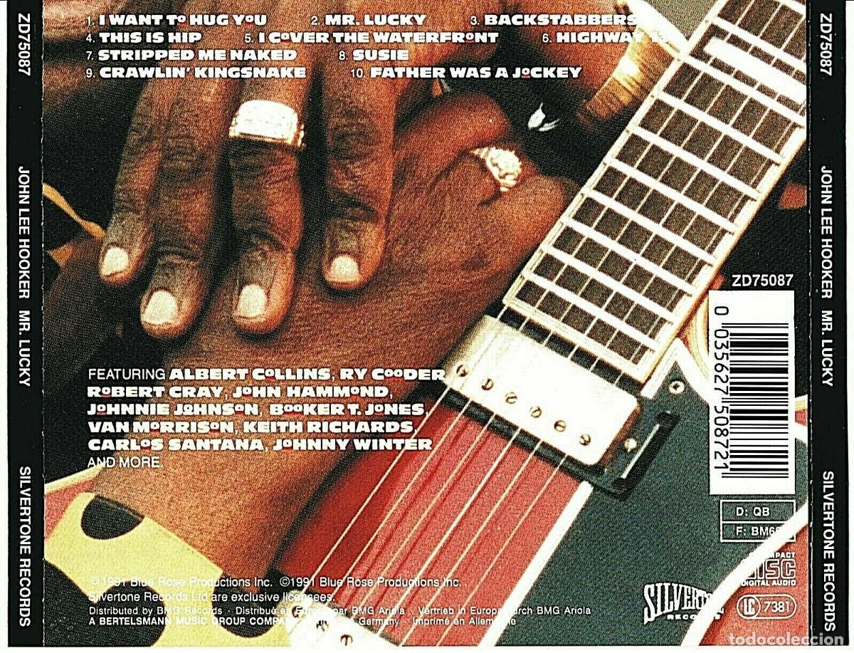 CDs de m&uacute;sica: John Lee Hooker - Mr Lucky - CD - Foto 2