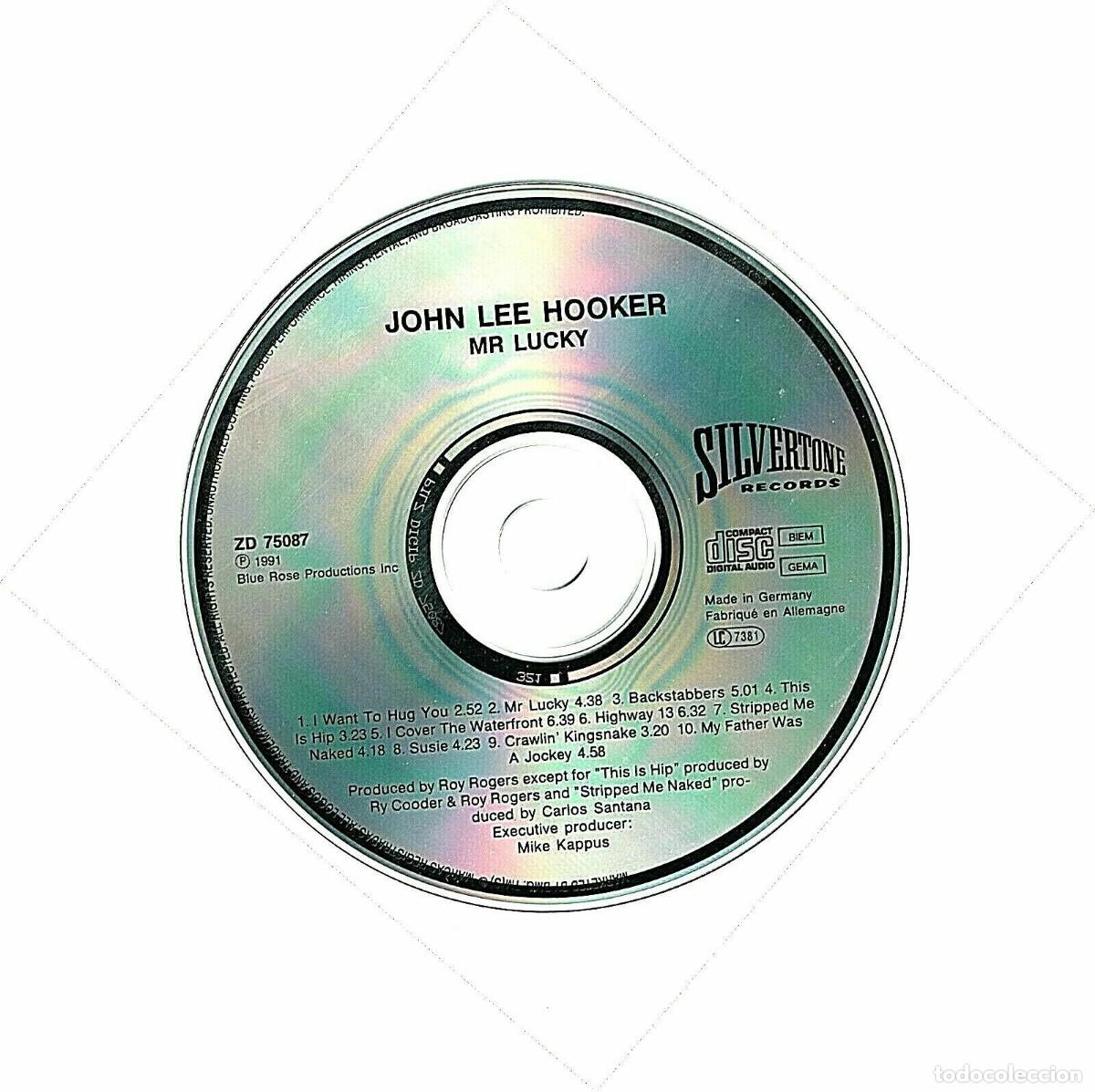 CDs de m&uacute;sica: John Lee Hooker - Mr Lucky - CD - Foto 3