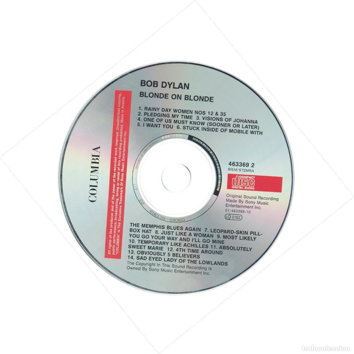 CDs de m&uacute;sica: Bob Dylan - Blonde on Blonde - CD - near MINT - Foto 3