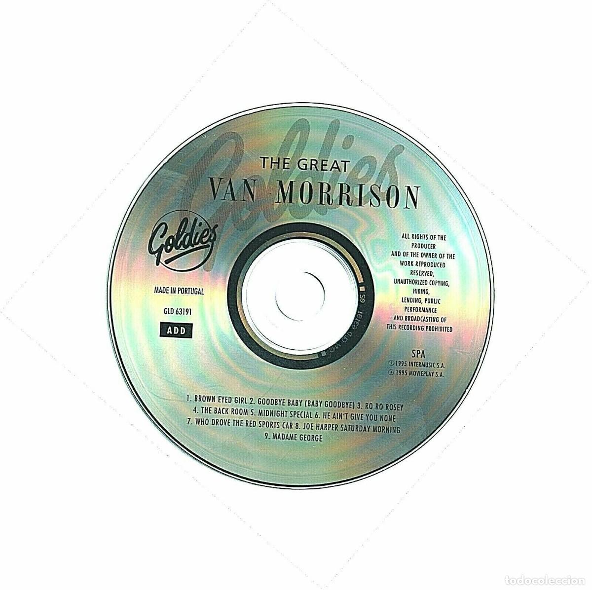 CDs de m&uacute;sica: VAN MORRISON - The great Van Morrisson - Foto 3