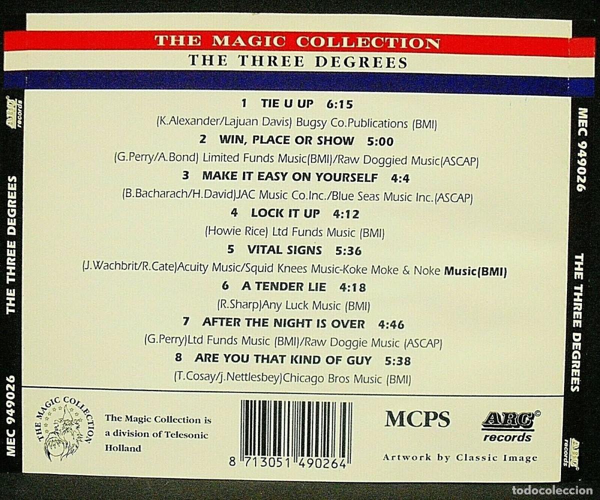 CDs de m&uacute;sica: The 3 Degrees - Magic Collection -CD, Import - ARC/MEC - 949026 - Foto 2
