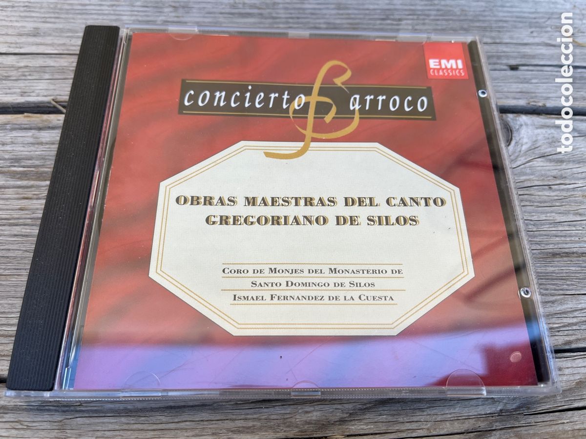 CDs de M&uacute;sica: CD DE M&Uacute;SICA. OBRAS MAESTRAS DEL CANTO GREGORIANO DE SILOS.