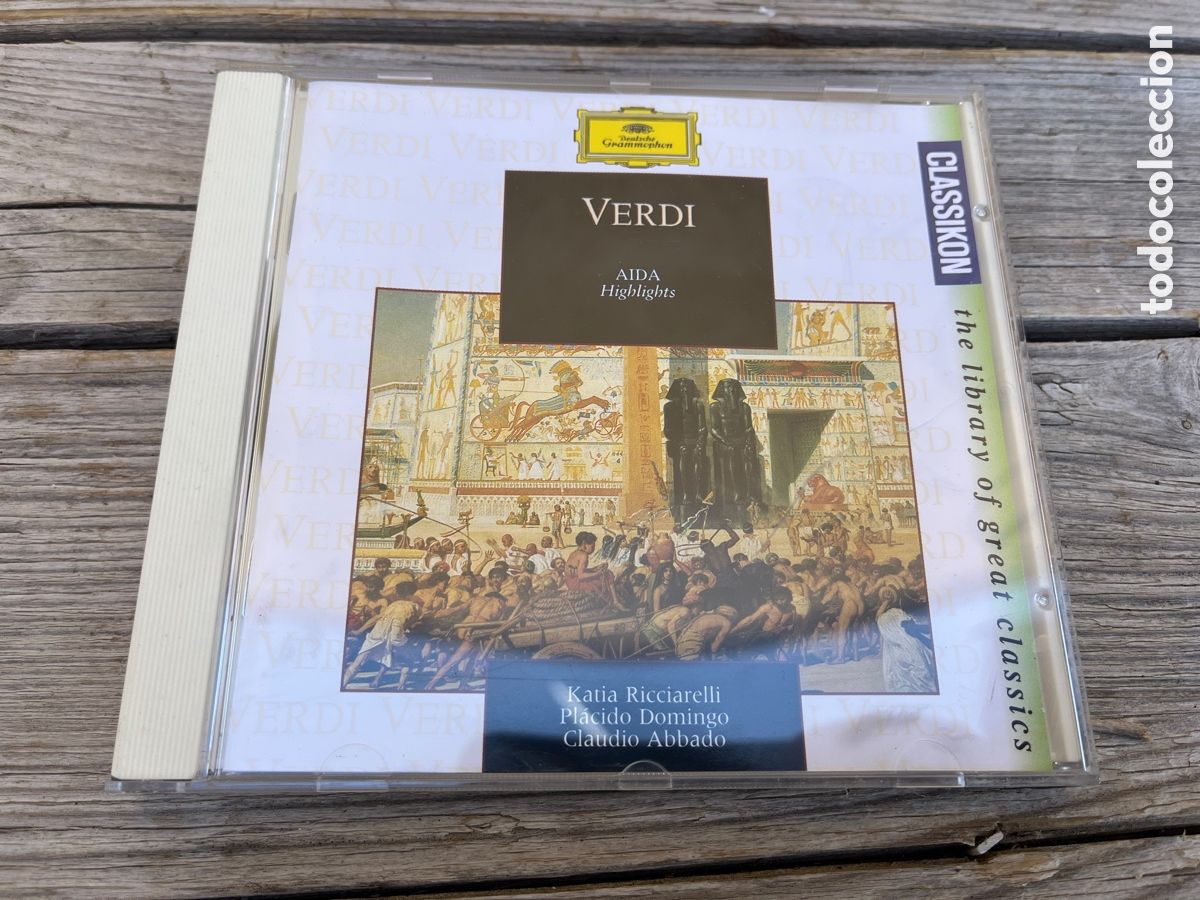 CDs de M&uacute;sica: CD DE M&Uacute;SICA. VERDI, AIDA. HIGHLIGHTS.