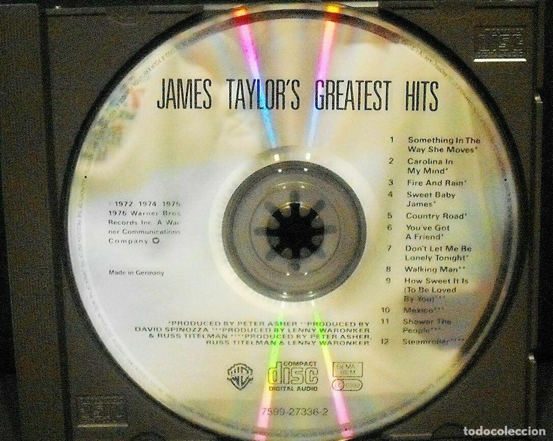 CDs de m&uacute;sica: James Taylor - Greatest Hits - CD - Foto 3