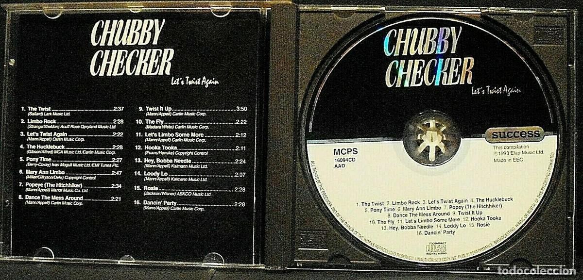 CDs de m&uacute;sica: Chubby Checker - Lets Twist Again - CD - Foto 2