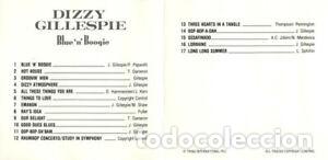 CDs de m&uacute;sica: Dizzy Gillespie - CD - Blue n boogie - Foto 3