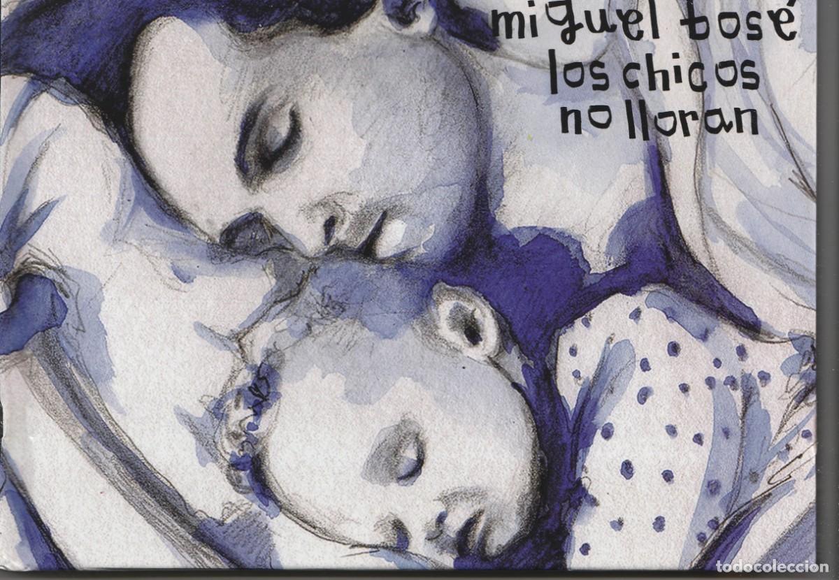 CDs de m&uacute;sica: CD MIGUEL BOSE - LOS CHICOS NO LLORAN - LIBRO CD - Foto 1