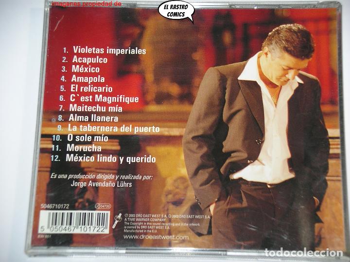 CDs de m&uacute;sica: Francisco, Canta a Luis Mariano, CD DRO, 2003 - Foto 2