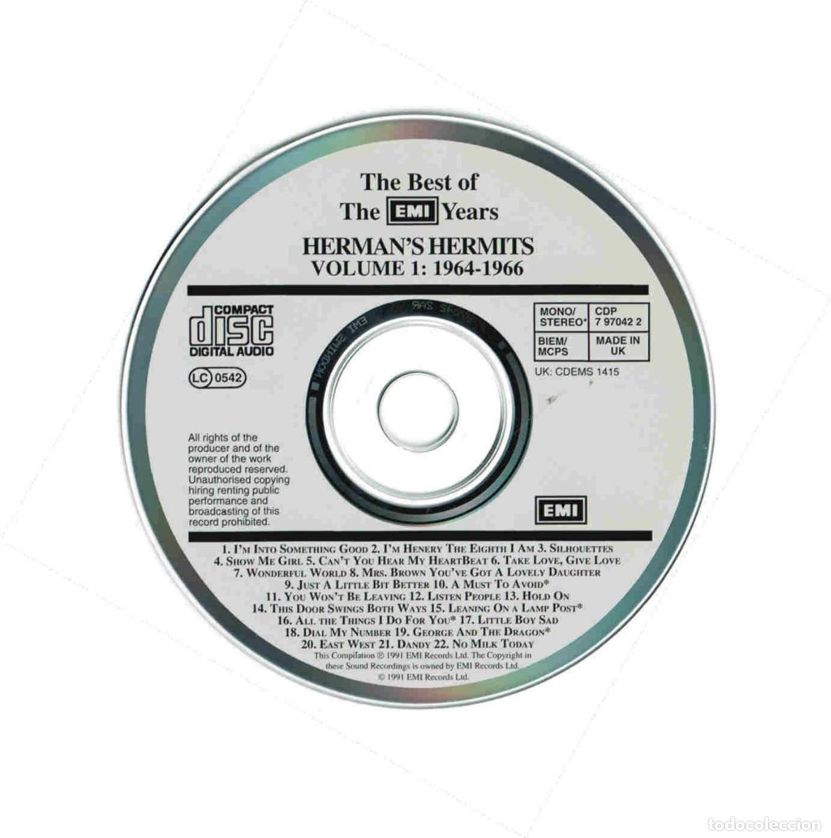 CDs de m&uacute;sica: Hermans Hermits 1964 - 1966 - CD - Foto 3