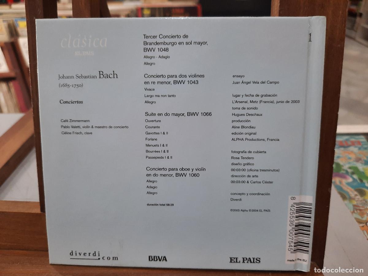 CDs de m&uacute;sica: Bach - Conciertos - Caf&eacute; Zimmermann - CD. - Foto 2