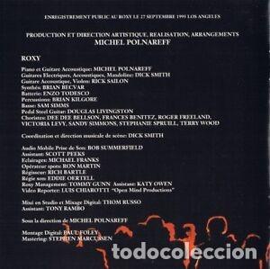 CDs de m&uacute;sica: Michel Polnareff - Live at the Roxy - CD - MINT - Foto 3