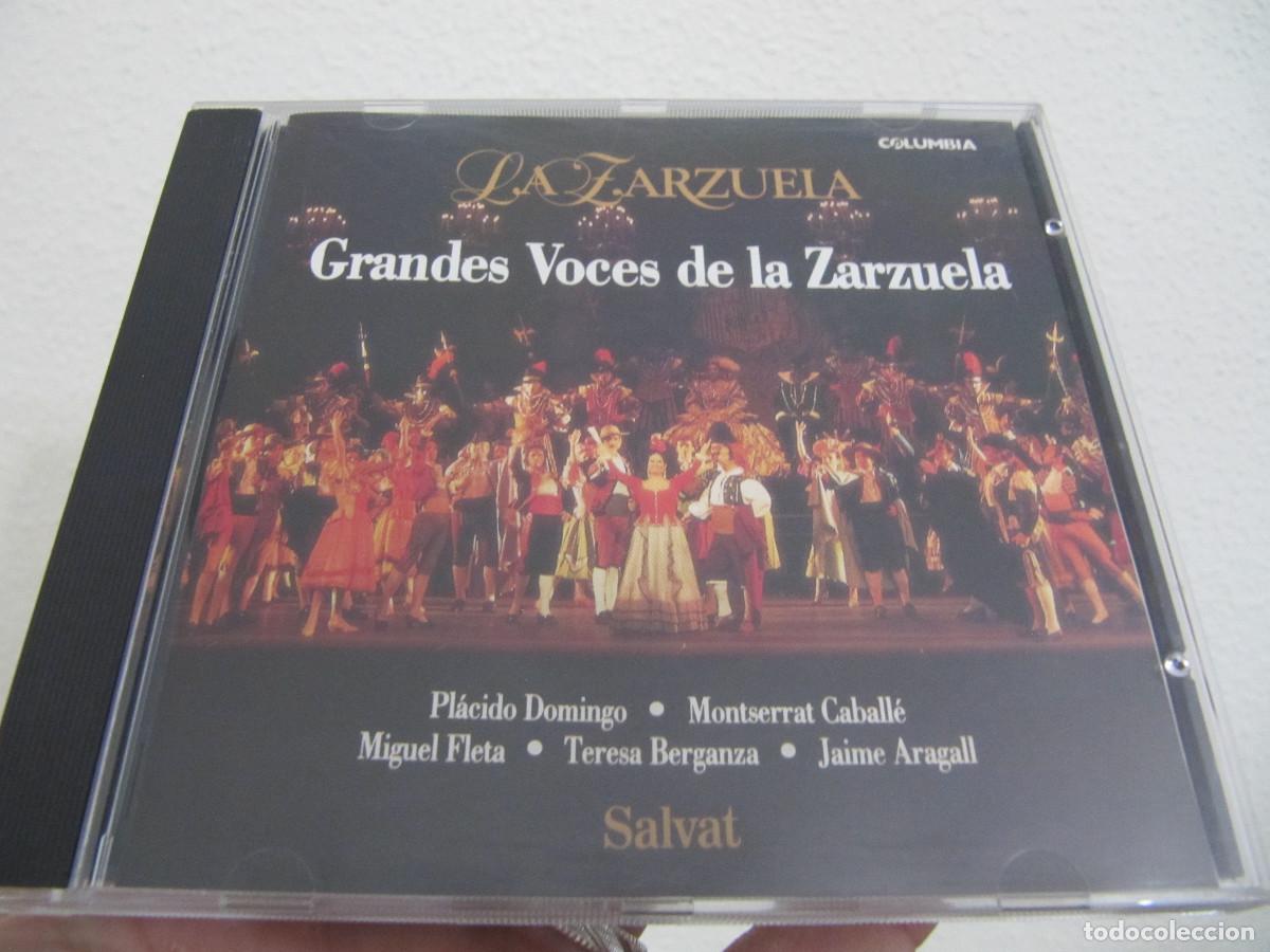 CDs de m&uacute;sica: GRANDES VOCES DE LA ZARZUELA SALVAT