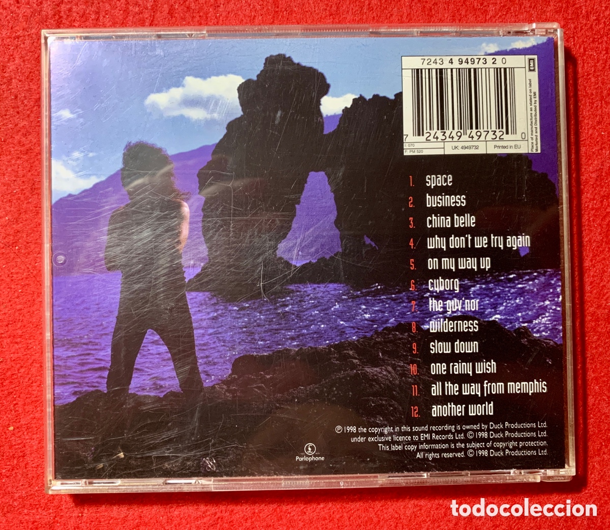 CDs de m&uacute;sica: Brian May Firmado Cd Another World - Foto 2