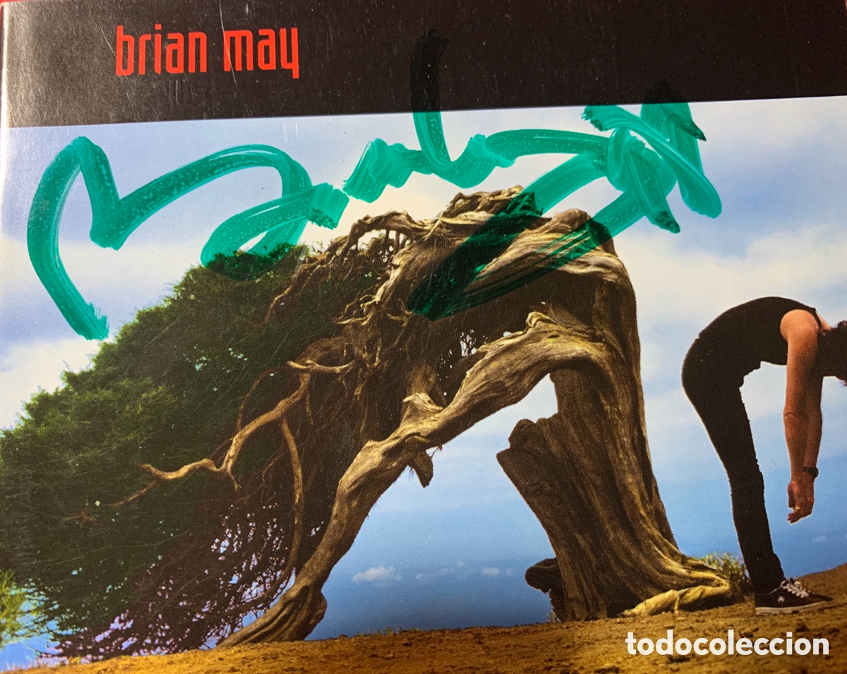 CDs de m&uacute;sica: Brian May Firmado Cd Another World - Foto 3