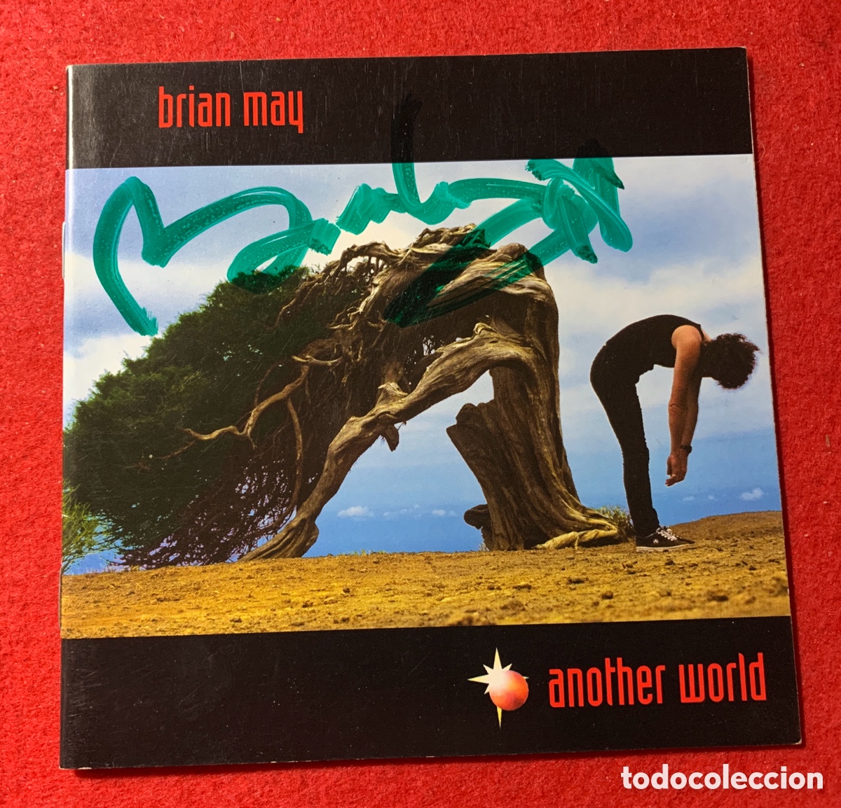 CDs de m&uacute;sica: Brian May Firmado Cd Another World - Foto 4