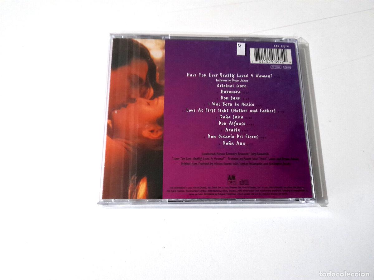 original soundtrack ”don juan de marco” cd 10 t - Compra venta en  todocoleccion